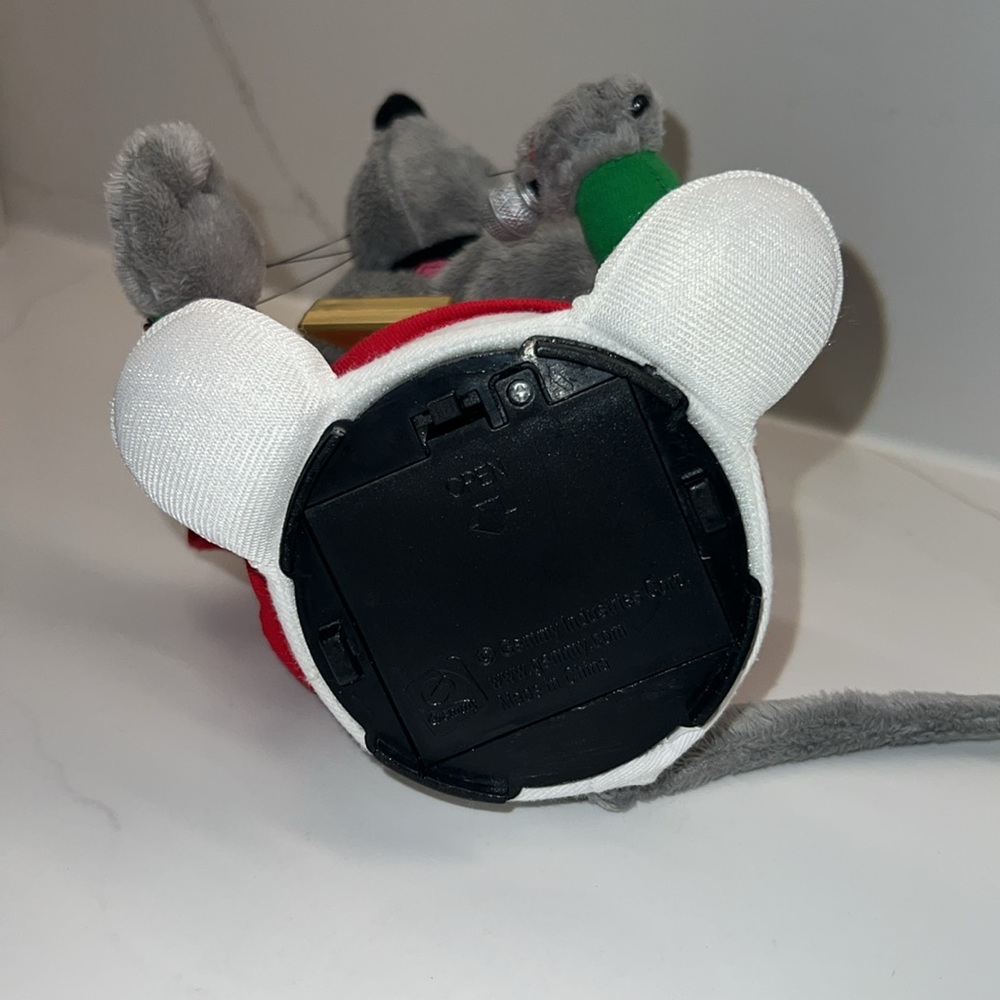 Gemmy Rapping Rodents Christmas Rapping musical Mouse - Picture 13 of 14